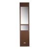 VEVOR Dog Door for Sliding Glass Door, 75 7/8 to 80 11/16 in Adjustable Height, Aluminum Alloy Frame with Rotating Hinges, Lock Design